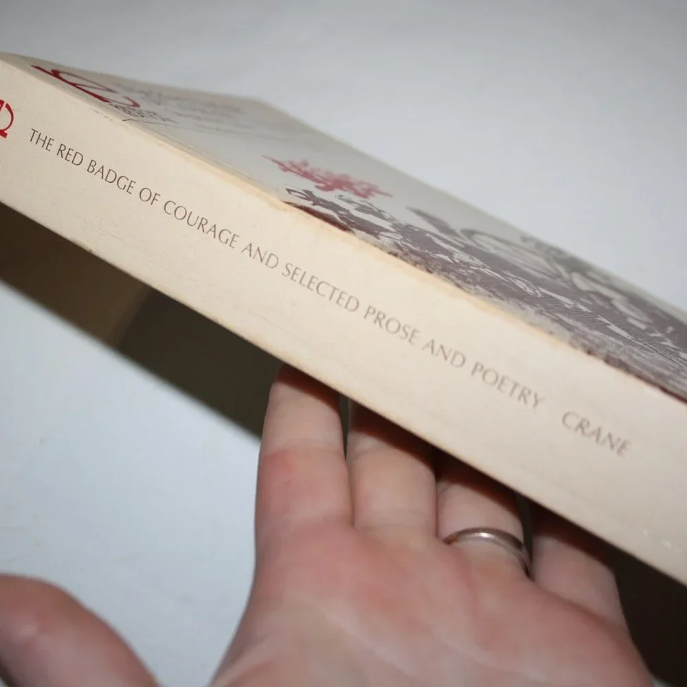 ✨The Red Badge of Courage · 1968 Vintage Paperback (ba)